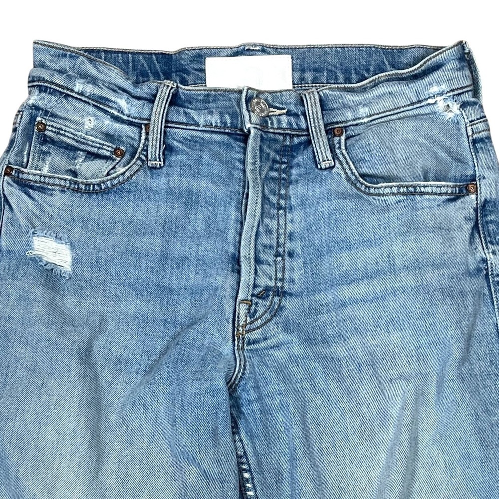 Mother Superior Tomcat in True Confessions Sz 25, Fits 26x24 Straight Crop Jeans - Picture 3 of 13